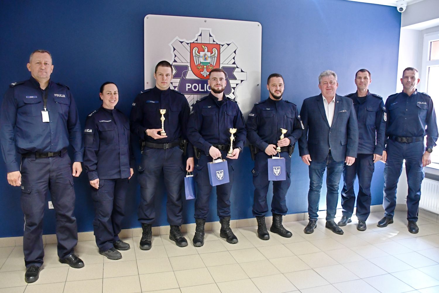 Policjanci rywalizowali w etapie powiatowym turnieju „Patrolu Roku 2026”