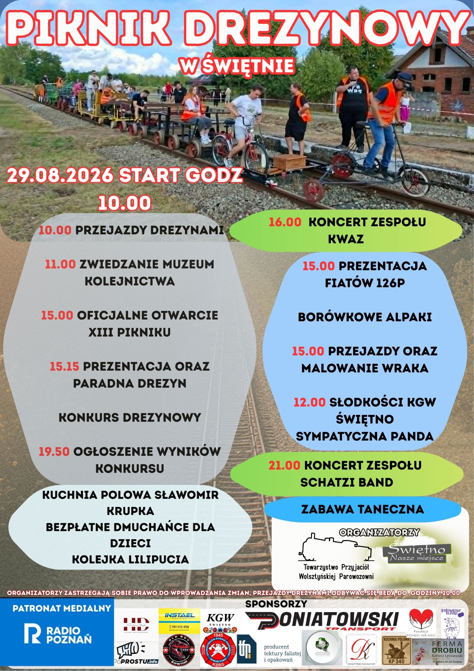 Piknik drezynowy